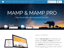 Tablet Screenshot of mamp.info